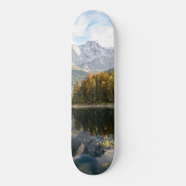Skateboard Mountain Lake Bliss #1 #cabine #décoration #wall # (Recto)