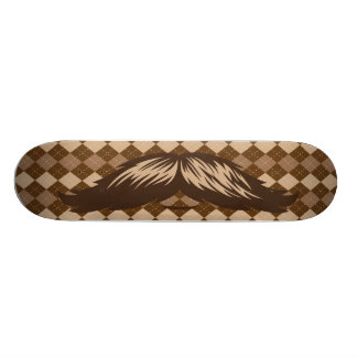 Skateboard Moustache d'EL