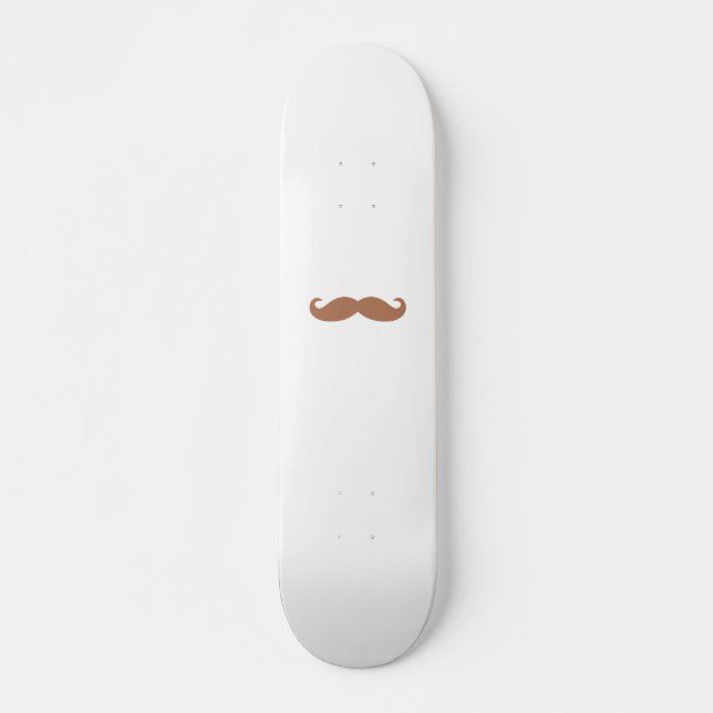 Skateboard moustache simple (Devant)