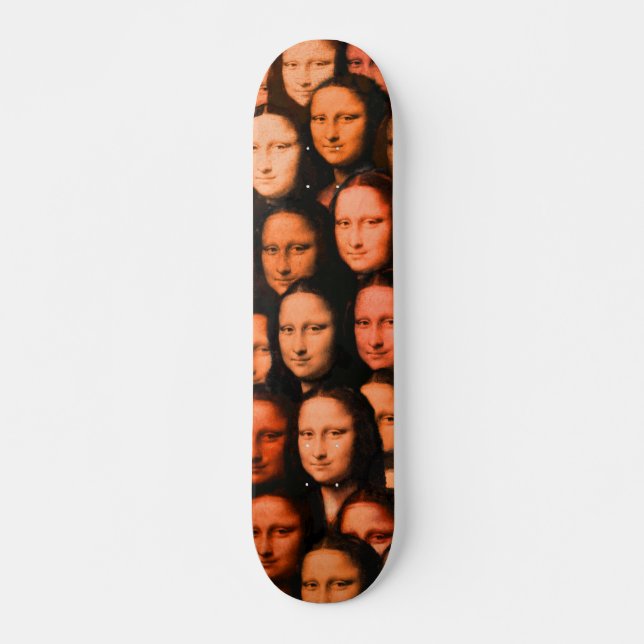 Skateboard Multi-Mona in Orange (Devant)