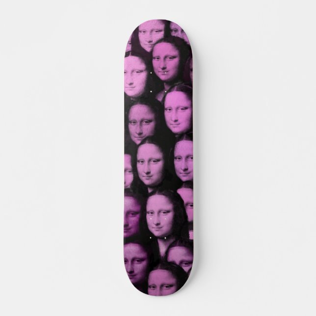Skateboard Multi-Mona in Pink (Devant)