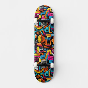 Skateboard Mur Graffiti