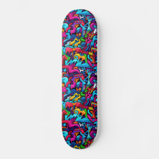 Skateboard Mur Graffiti