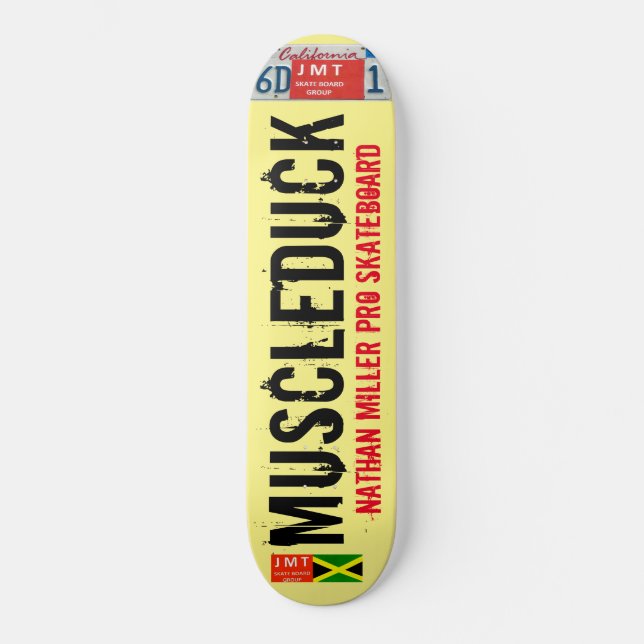 Skateboard MUSCLEDUCK NATHAN MILLER JMT USA Skate (Recto)