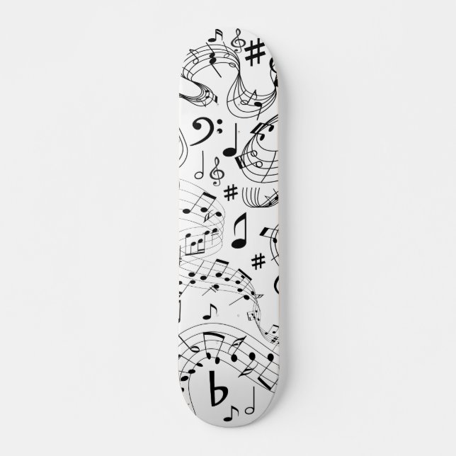 Skateboard Music, Musical Notes (Devant)