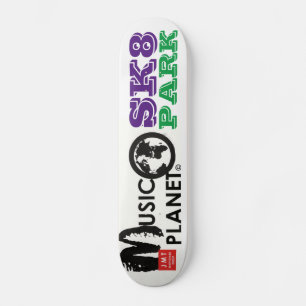 Skateboard MUSIC PLANET SK8 PARK Planche à roulettes