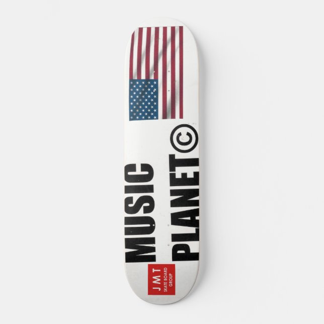 SKATEBOARD MUSIC PLANET SKATEBOARDS / JMT USA (Recto)