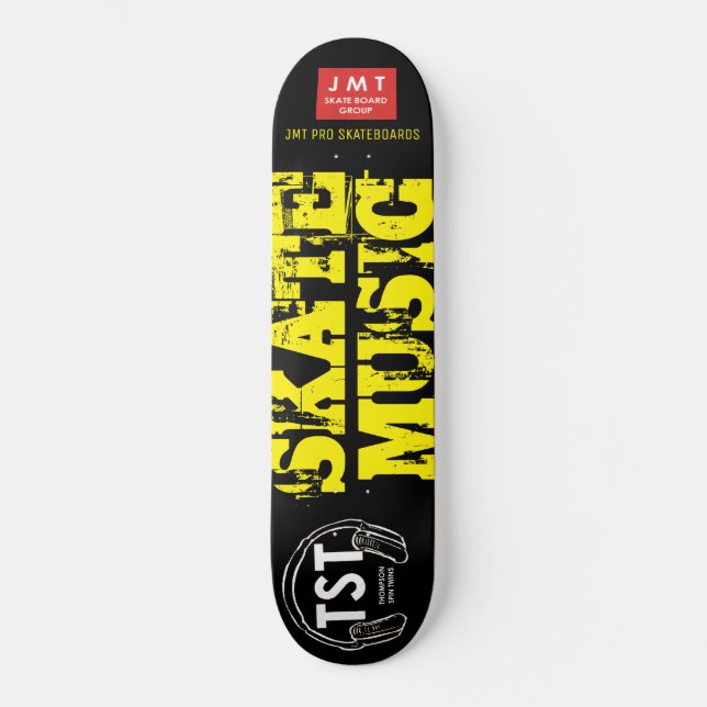 SKATEBOARD MUSIQUE DE SKATE / PLANCHES DE SKATE / JMT (Recto)
