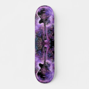 Skateboard Musique guitare romantique - Espace magique