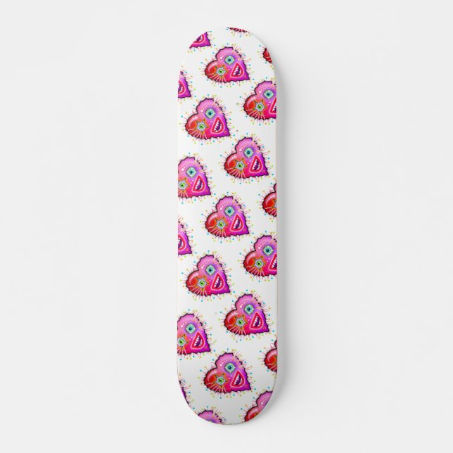 SKATEBOARD MY HEART WILL GLOW ON (Devant)