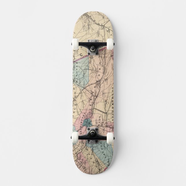 Skateboard N le comté de Burlington, NJ (Recto)