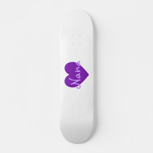 Skateboard Nana en violet (Devant)