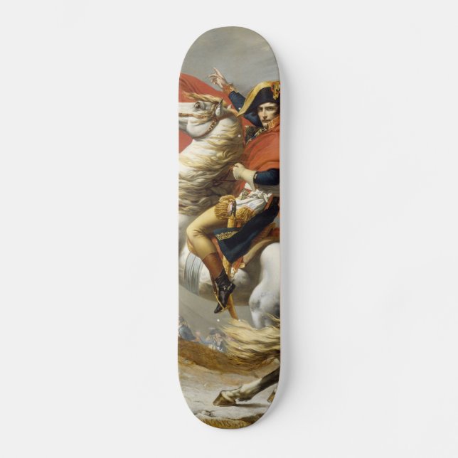 Skateboard Napoléon Traverser les Alpes par Jacques Louis Dav (Recto)