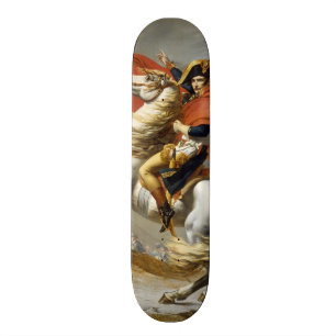 Skateboard Napoléon Traverser les Alpes par Jacques Louis Dav