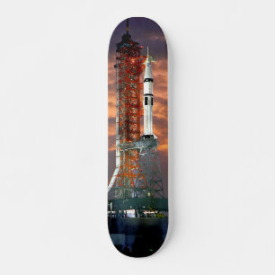Skateboard NASA Apollo Soyuz Launch Vehicle Sunrise Launchpad