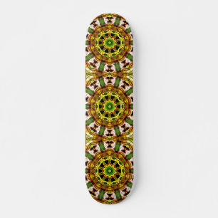 SKATEBOARD NATURES FLEURS DE PRINTEMPS ART