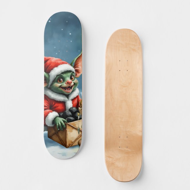 Skateboard Naughty List Delivery: The Goblin Clause Chronicle (Recto)