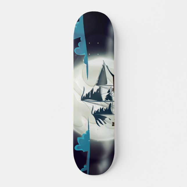Skateboard Navire fantôme (Devant)