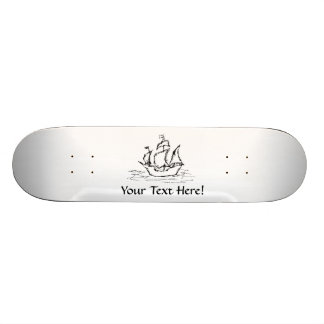 Skateboard Navire pirate.
