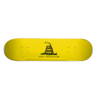 Skateboard Ne marchez pas sur moi la planche à roulettes