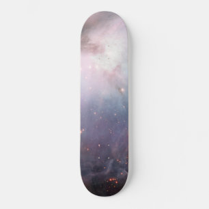 Skateboard Nebula Orion Astronomie bleu brun ciel étoiles