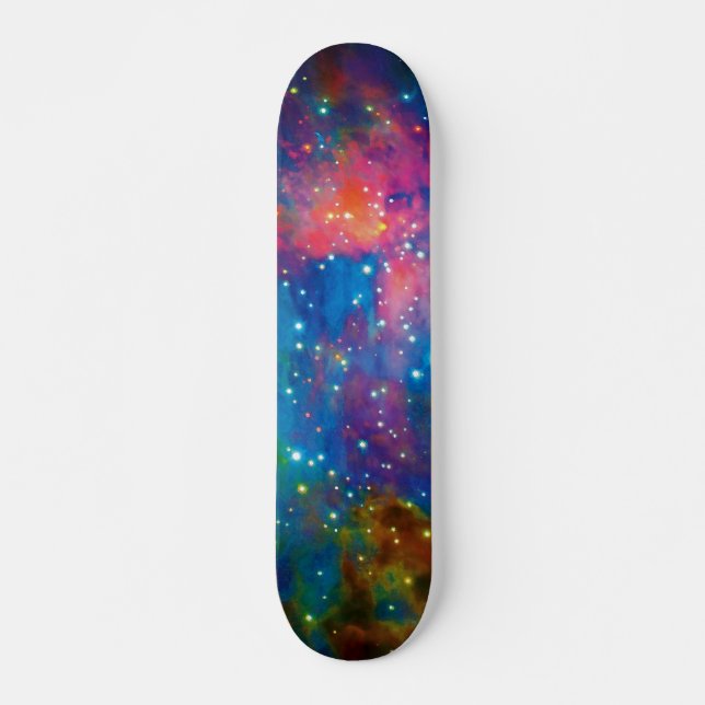 Skateboard Nébuleuse d'Orion Messier 42 Photo spatiale infrar (Devant)