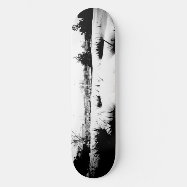 Skateboard Neige qui fond (Recto)