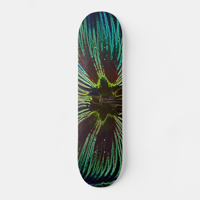 Skateboard Neon Amaryllis (Recto)