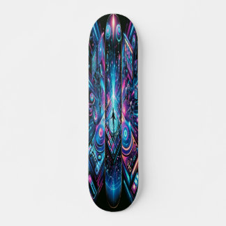Skateboard Neon Beats