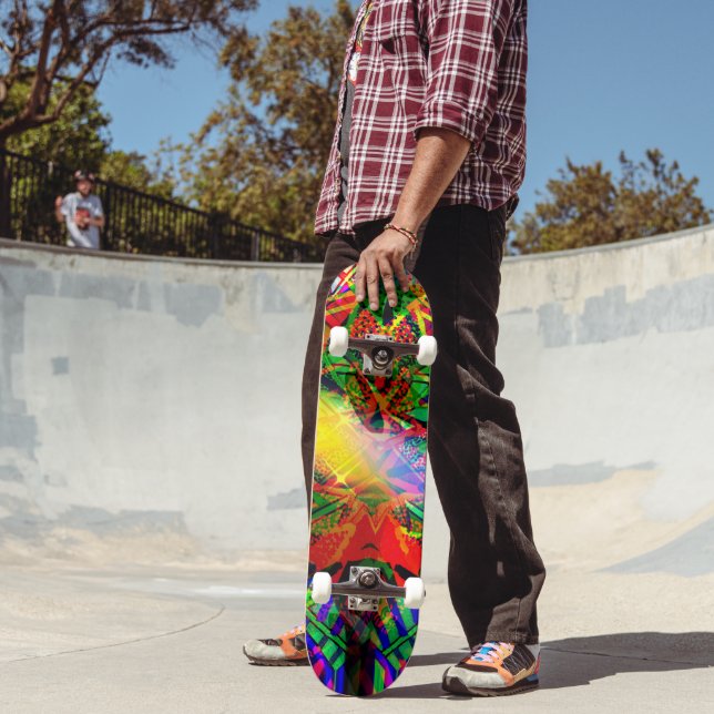 Skateboard Neon Flash Graffiti Skate (Extérieur 2)