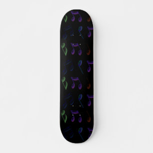 Skateboard Neon Music Skate