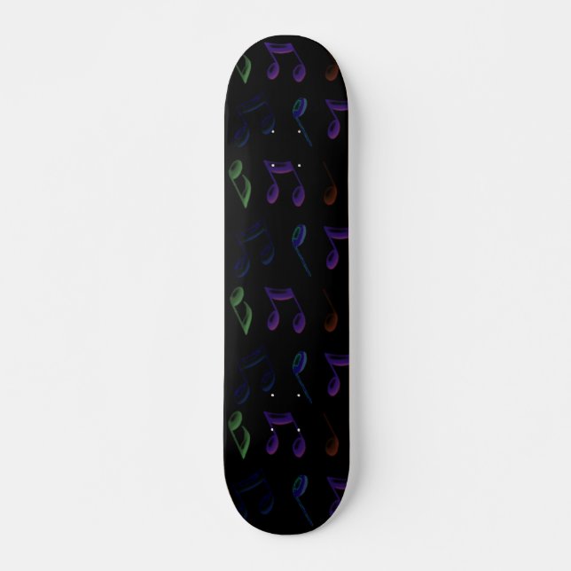Skateboard Neon Music Skate (Devant)