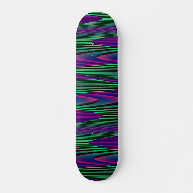 Skateboard Neon Seas Skate (Devant)