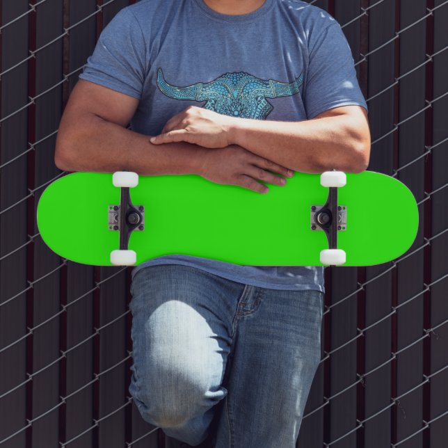 Skateboard Néon sécurité (Extérieur 3)
