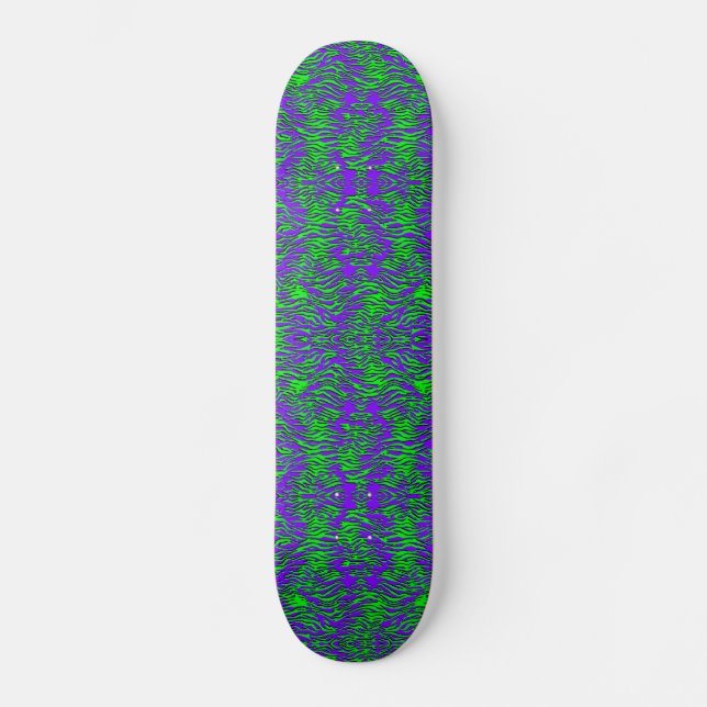 Skateboard Neon Tiger (Recto)