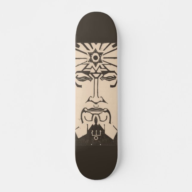 Skateboard Neptune Poseidon Dieu de la Mer Mythologie grecque (Devant)