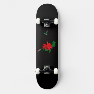 Skateboard Nevoy Ryder Hibiscus Flower & Hummingbird Board