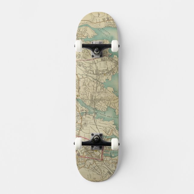 Skateboard New York City du nord 7 (Recto)