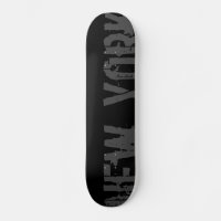 New York - Skate de style urbain noir