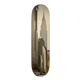 Skateboard New York, St d'E 42 et construction de Chrysler
