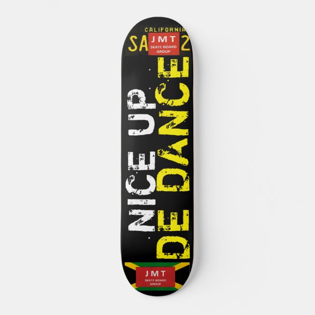 SKATEBOARD NICE UP DE DANCE SKATEBOARDS/ JMT USA (Recto)
