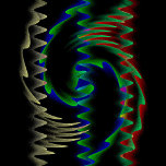 Skateboard Night Riple & Waves<br><div class="desc">Art fonctionnel, ondulations abstraites et filtres à vagues avec des gradients lumineux. Les skate boards sont de quatre tailles avec ou sans camions et roues! Plaisir & Amusement comme sport ou art!</div>