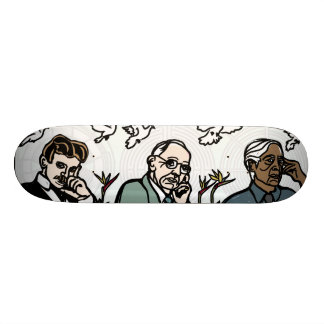 Skateboard Nikola Tesla, Edgar Cayce et Jiddu Krishnamurti