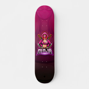 Skateboard Ninja Épée fille Echo violet