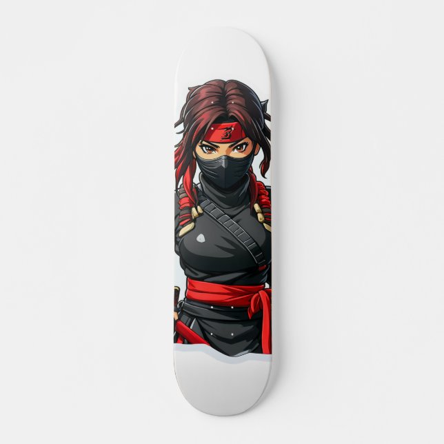 Skateboard Ninja Girl (Devant)