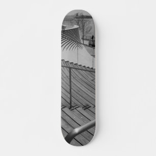 Skateboard Niveaux de gris des quais de la Marine