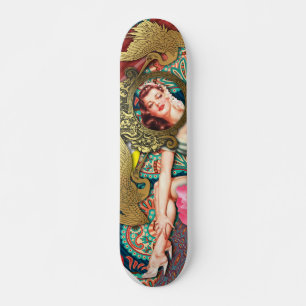 Skateboard No Signal - Cheeky Lady