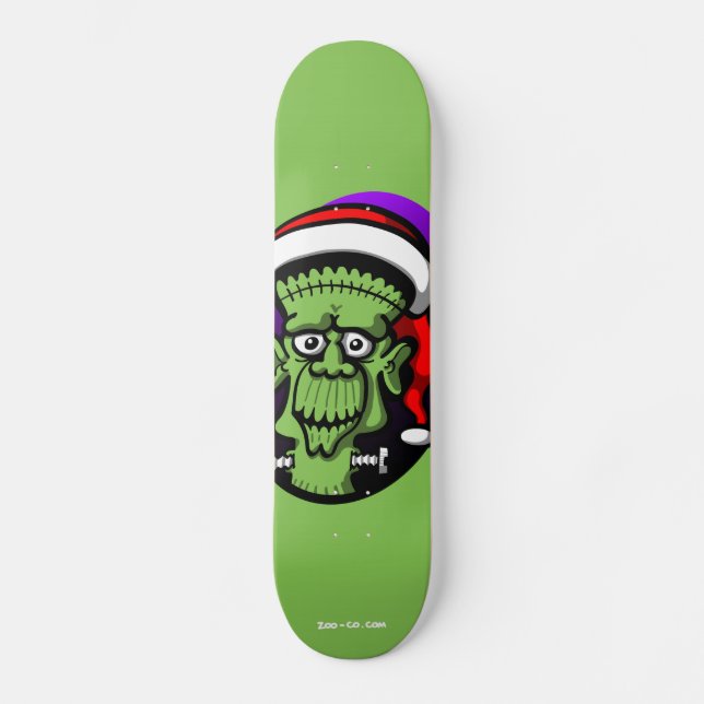 Skateboard Noël Frankenstein (Recto)
