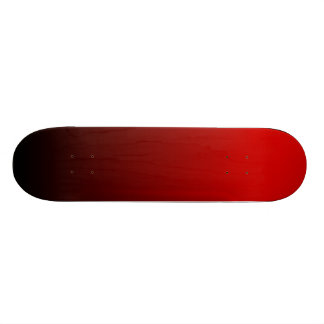 Skateboard Noir à la planche à roulettes rouge de gradient