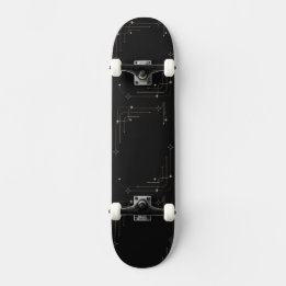 Skateboard Noir Classique
